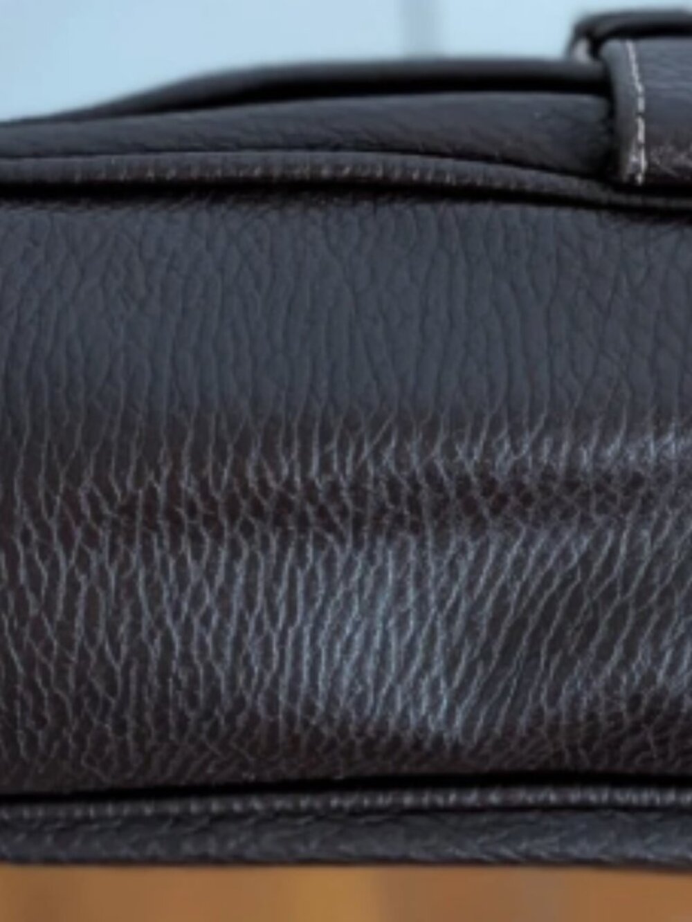 Joe Boxer brown Faux Leather Shoulder Bag Purse Pocketbook - Picture 8 of 8
